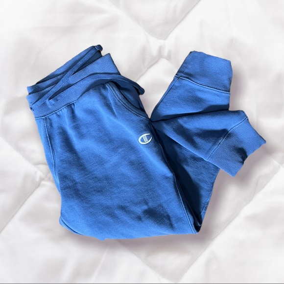 CHAMPION | 2000S PERIWINKLE CUFFED JOGGER PANTS - Picture 4 of 5